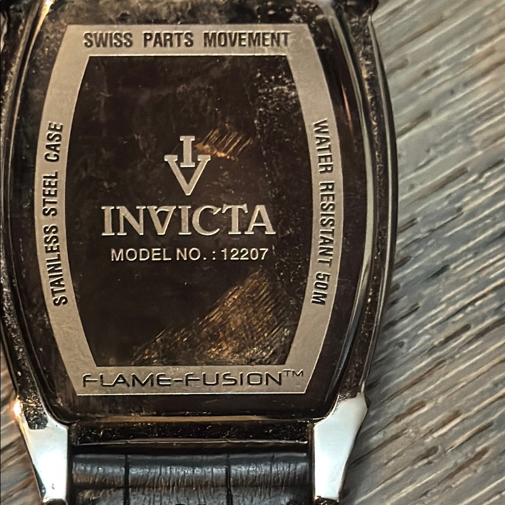 Invicta Black and Silver Watch - Picture 7 of 16